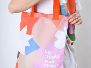 Totebag LOS COLORES DE MI CIEDAD por ANNE GABILLOT by BICHA